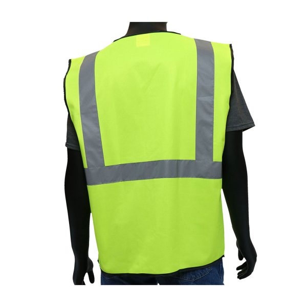 ANSI Type R Class 2 Value Four Pocket Solid Vest - Image 2