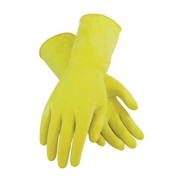 Unsupported Latex, Flock Lined with Honeycomb Grip - 14 Mil - Image 2
