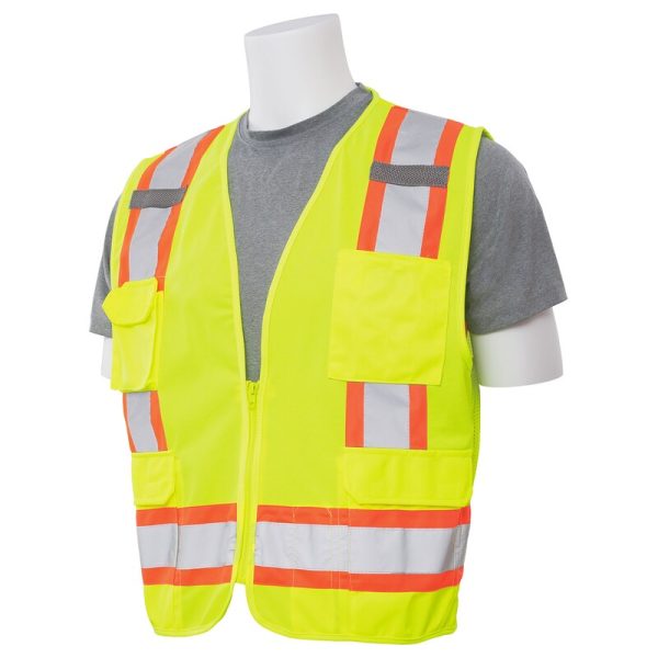 S380 CL 2 SURVEYOR VEST JAUNE CITRON HV - Image 2