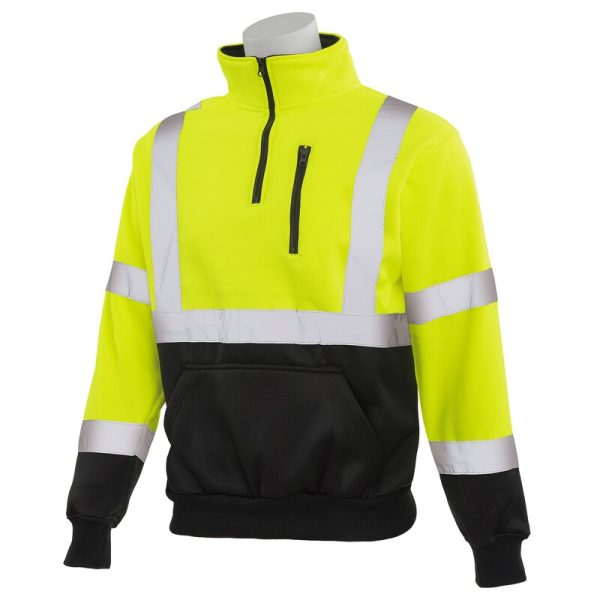 W379B CL 3 QUARTER ZIP SWEATSHIRT - Image 2