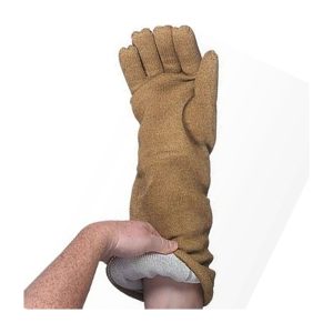 Heat & Cold Resistant Electrostatic Dissipative (ESD) Glove with PBI® Outer Shell and Nylon / Wool Lining - 18"