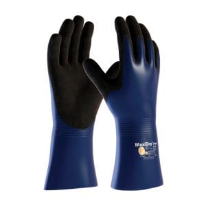 Nitrile Coated Glove with Nylon / Elastane Liner and Non-Slip Grip on Palm & Fingers