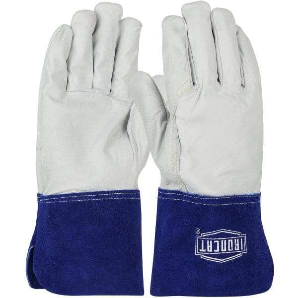 Premium Top Grain Goatskin Leather TIG Welder's Glove with Kevlar® Stitching - 5" Gauntlet Cuff