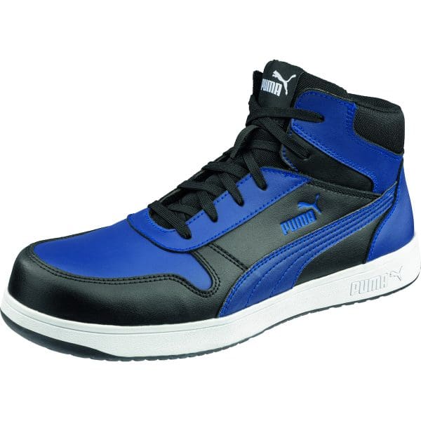 Frontcourt Blue/Blk MID Composite Toe Impact Resistant Toe Cap, Static Dissipating safety, Slip Resistant, Safety Shoes - Image 7