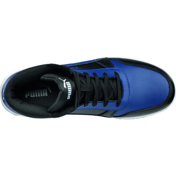 Frontcourt Blue/Blk MID Composite Toe Impact Resistant Toe Cap, Static Dissipating safety, Slip Resistant, Safety Shoes - Image 3