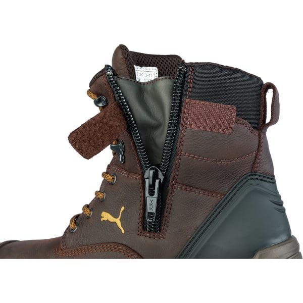 Conquest Brown CTX HIGH Composite Toe Impact Resistant Toe Cap, COA.TEX-Membrane, Electrical Hazard protection, Water Proof, Safety Boots - Image 8