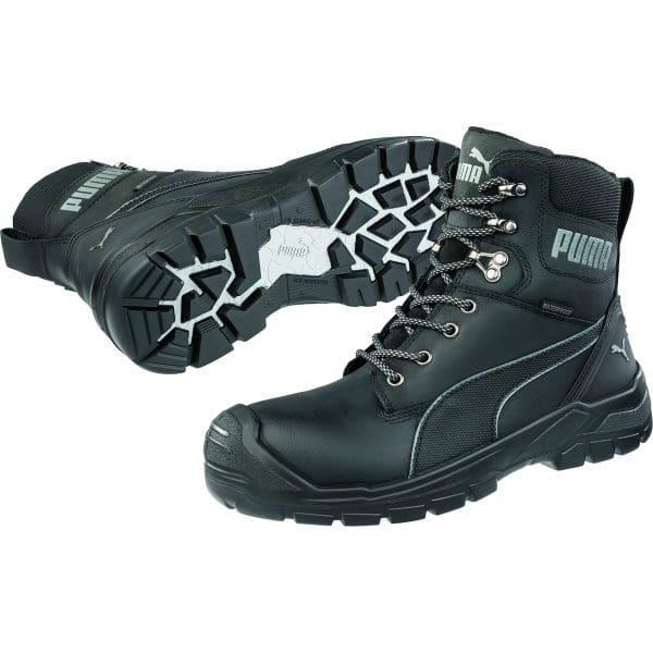 Conquest Black Womens CTX HIGH Composite Toe Impact Resistant Toe Cap, COA.TEX-Membrane, Electrical Hazard protection, Slip Resistant, Water Proof, Safety Boots - Image 2