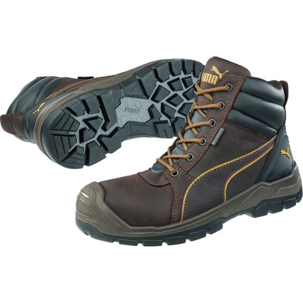 Tornado Brown Womens CTX MID Composite Toe Impact Resistant Toe Cap, COA.TEX-Membrane, Electrical Hazard protection, Slip Resistant, Water Proof, Safety Boots - Image 2