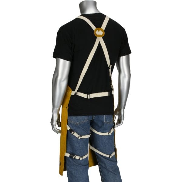 Ironcat® Leather Split Leg Welding Apron - Image 2