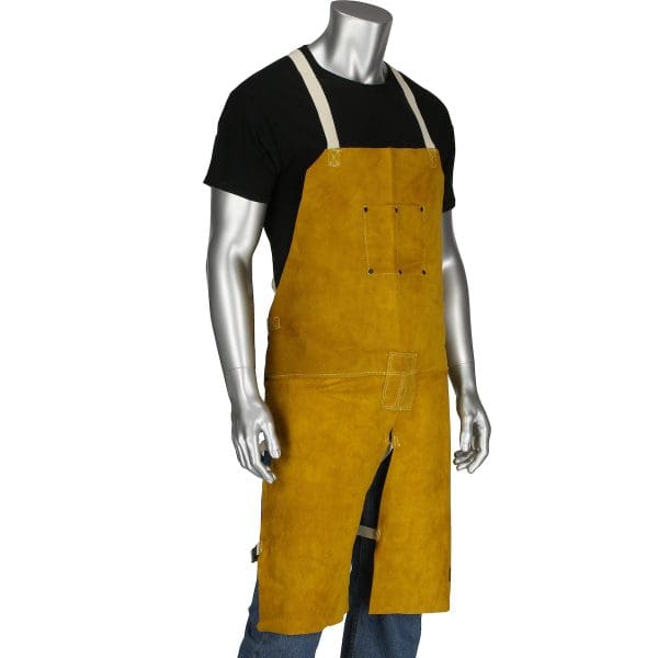 Ironcat® Leather Split Leg Welding Apron