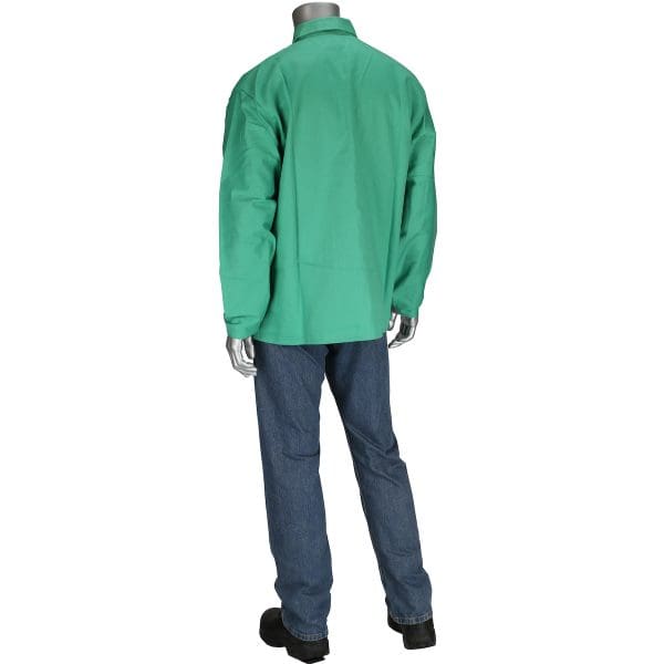 Economy FR Treated 100% Cotton Welders Jacket - 30" - Image 2