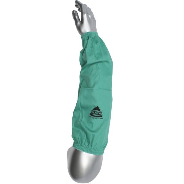 FR Treated 100% Cotton Sateen Sleeves with 3/4" Elastic Ends
