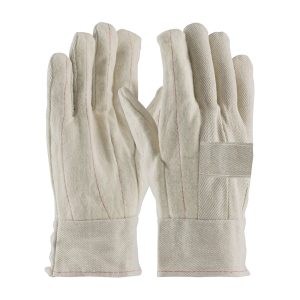 Extra Heavyweight Cotton Hot Mill Glove with Two-Layers of Polyester Lining - 30 oz