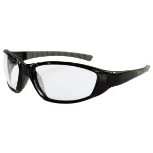 Ammo Clear Anti-Fog Lens; Black Temples