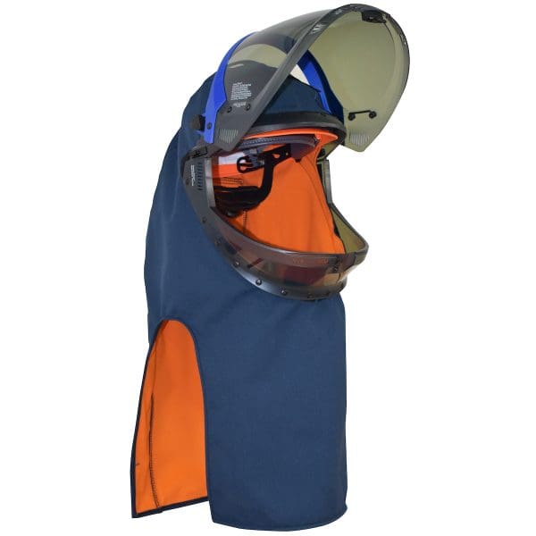 40 cal/cm2 Lift Front Arc Flash Hood