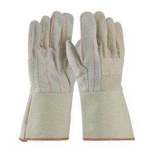 Premium Grade Hot Mill Glove with Two-Layers of Cotton Canvas - 24 oz