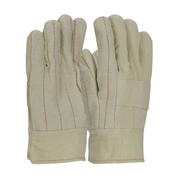 Economy Grade Hot Mill Glove with Three-Layers of Cotton Canvas and Burlap Liner - 28 oz