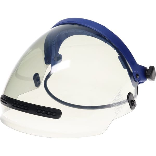 Premium Anti-Fog Coated Arc Flash Shield Kit for Non-Slotted Style Hard Hats - 12 Cal/cm2