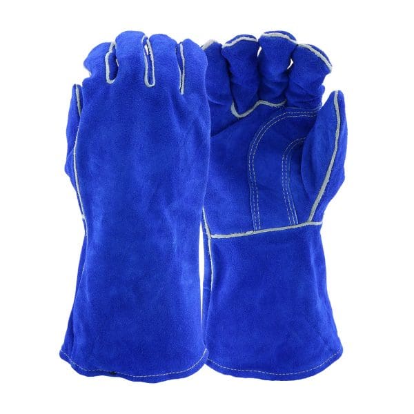 Premium Grade Split Cowhide Leather Welder's Glove with Cotton Lining