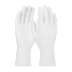 Premium, Light Weight Cotton Lisle Inspection Glove with Unhemmed Cuff - 12"