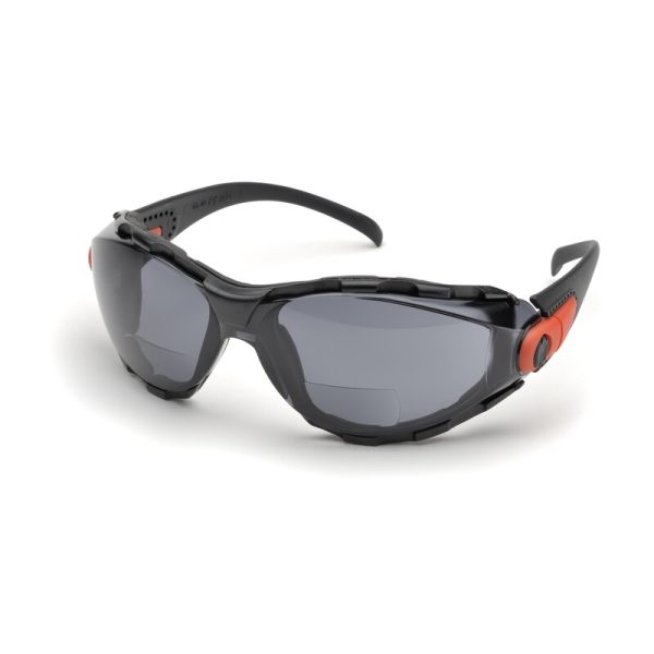 RX Go-Specs Bifocals - Grey; Anti-Fog