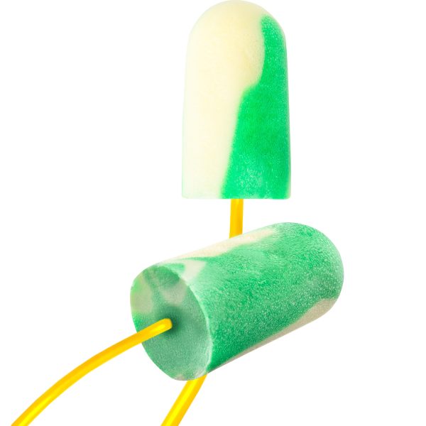Disposable Bio-Based Corded Foam Ear Plug with BioSoft™ Technology - NRR 32