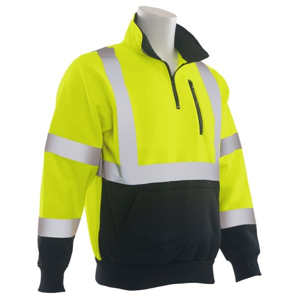 W379B CL 3 QUARTER ZIP SWEATSHIRT - Image 3
