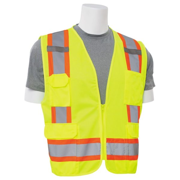 S380 CL 2 SURVEYOR VEST JAUNE CITRON HV - Image 3