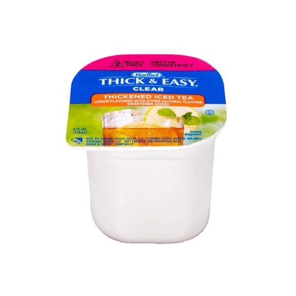 Thick & Easy® Clear Nectar Consistency Iced Tea Thickened Beverage