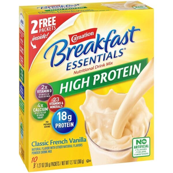 Carnation Breakfast Essentials® High Protein Vanilla Nutritional Drink