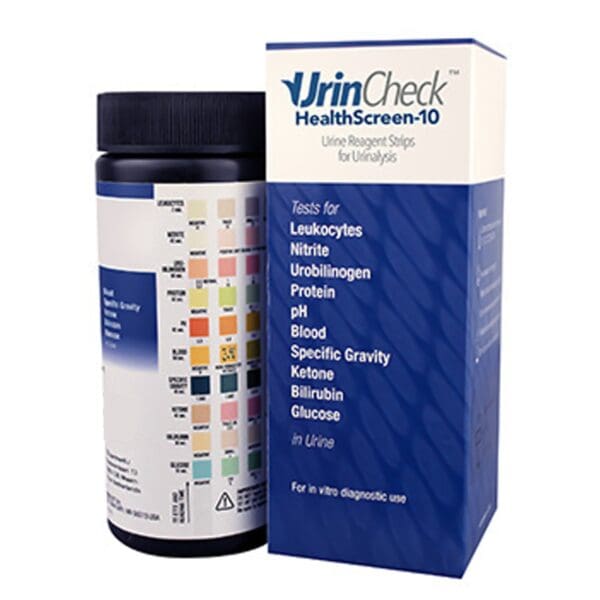 UrinCheck™ HealthScreen Urinalysis Test Kit