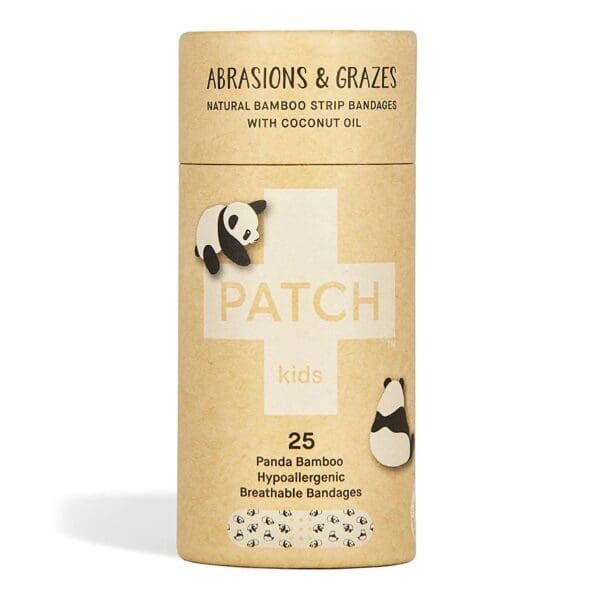 Patch™ Kids (Panda Design) Adhesive Strip with Coconut Oil