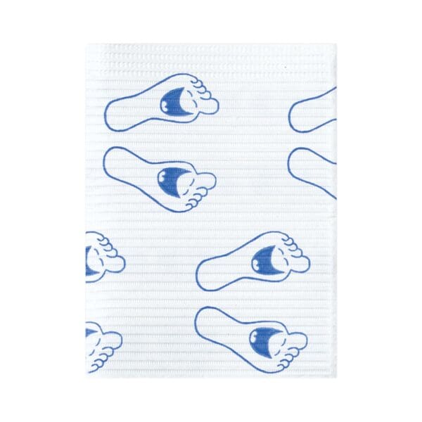 Polyback® Nonsterile Happy Feet Print Procedure Towel
