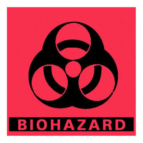 Barkley® Biohazard Warning Label
