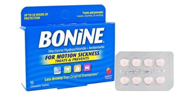 Bonine® Motion Sickness Chewable Tablets