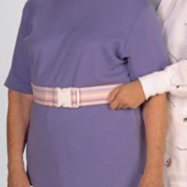 Posey® Dark Blue Gait Belt with Quick-Release Nylon Buckle