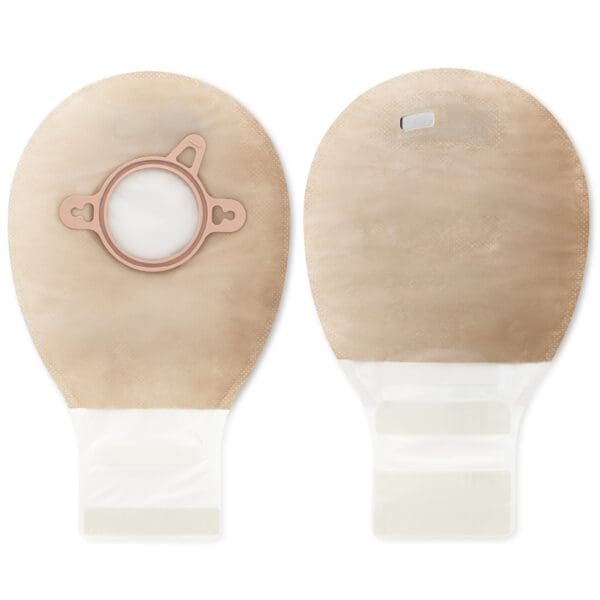 New Image™ Two-Piece Beige Ostomy Pouch