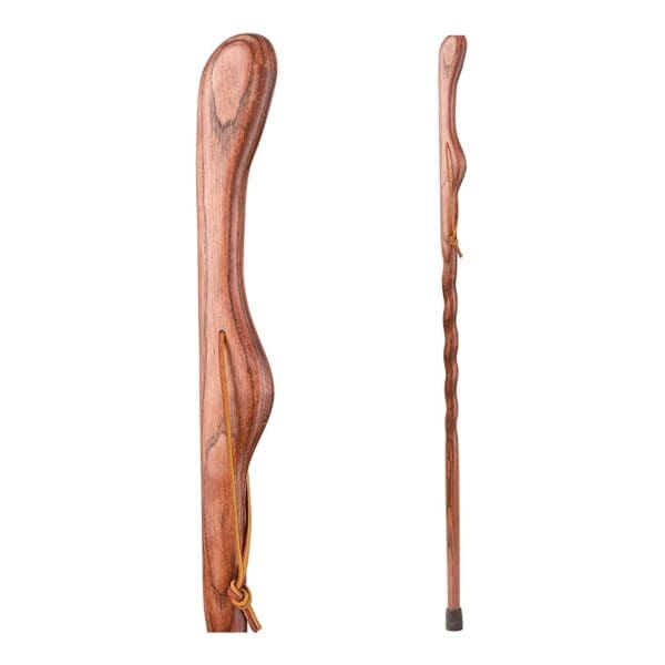 Brazos™ Twisted Oak Hitchhiker Handcrafted Walking Stick