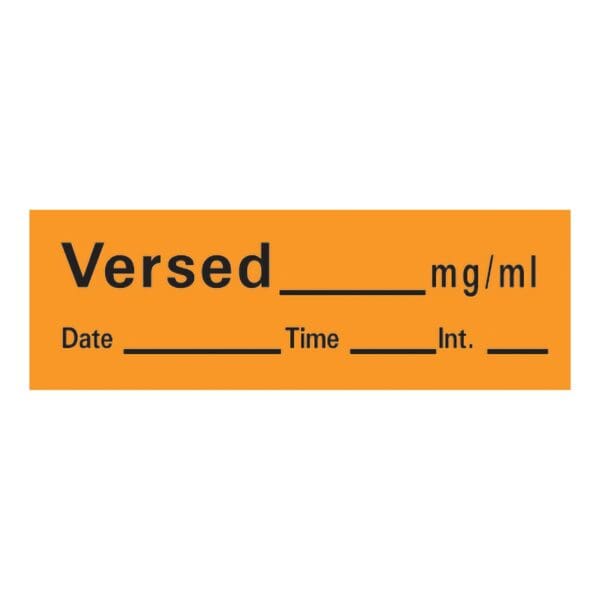 Timemed Anesthesia Label Tape