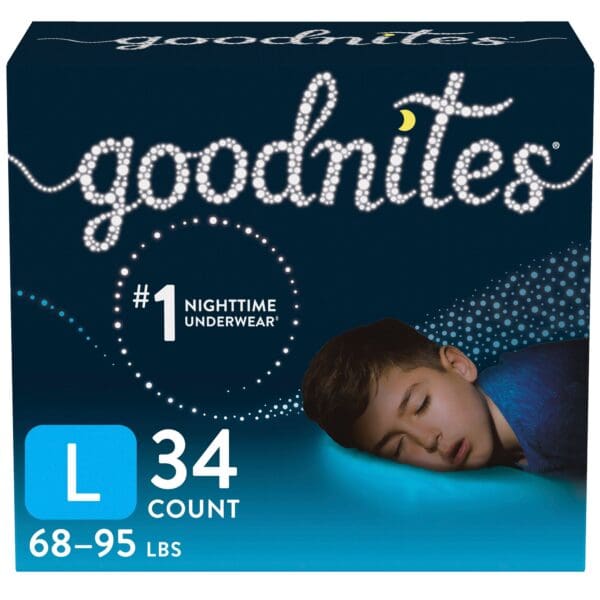 Goodnites® Boys Heavy Absorbency Nighttime Underwear