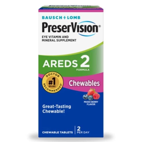 Bausch + Lomb PreserVision AREDS 2 Chewables