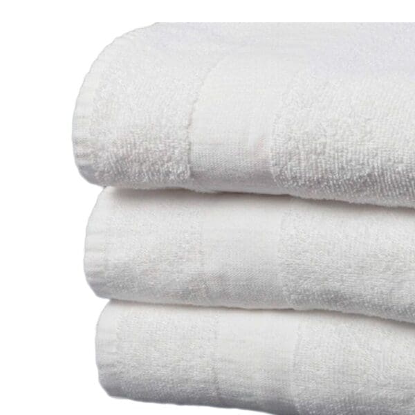 White Bath Towel