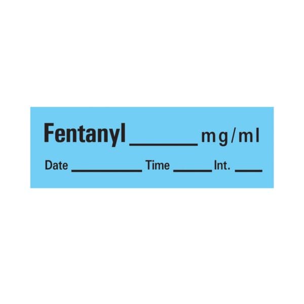 Timemed Anesthesia Label Tape