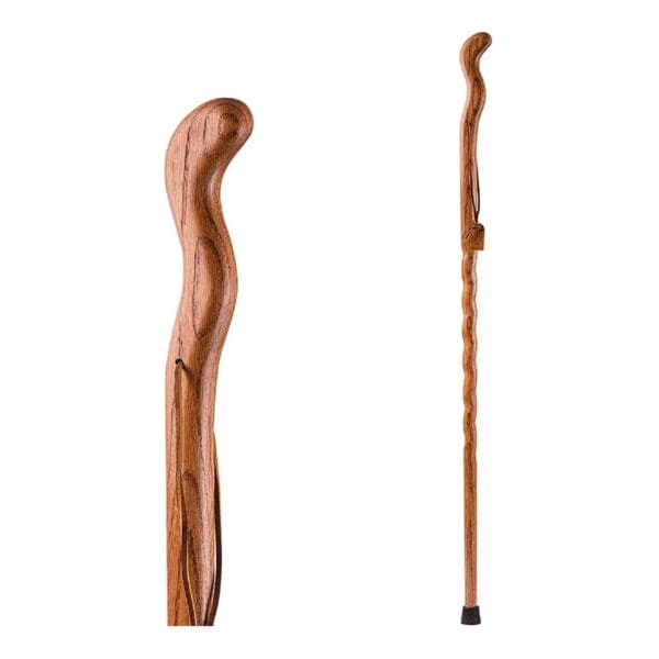 Brazos™ Twisted Cedar Backpacker Handcrafted Walking Stick