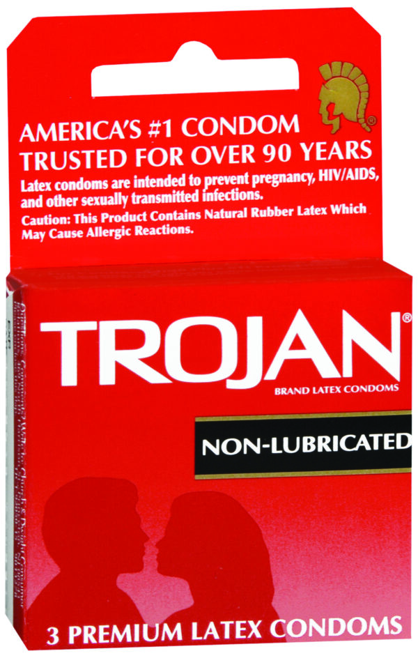 Trojan® Nonlubricated Latex Condom