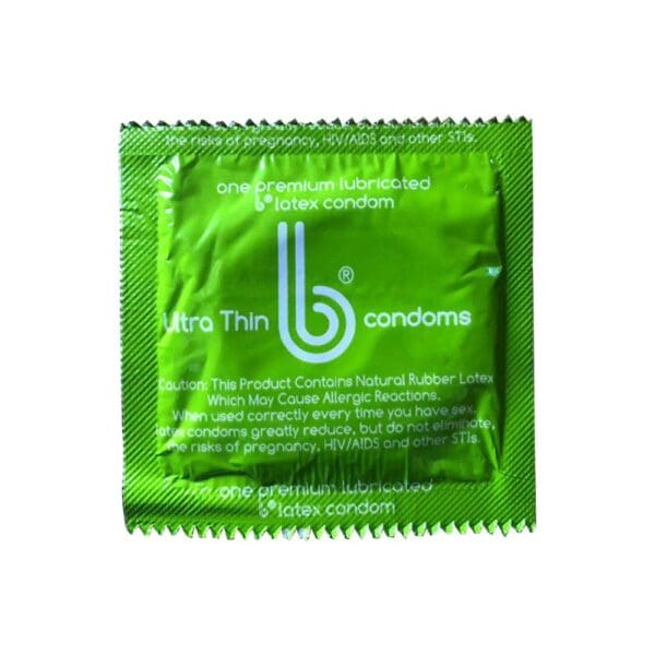 Ultra Thin B® Lubricated Latex Condom