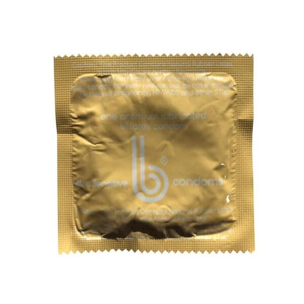 Ultra Sensitive B® Lubricated Latex Condom