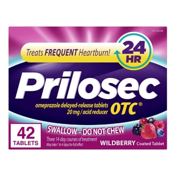 Prilosec OTC® Acid Reducer Tablets Wildberry