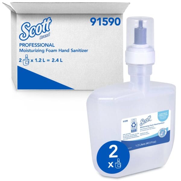 Scott® Pro Moisturizing Foam Hand Sanitizer