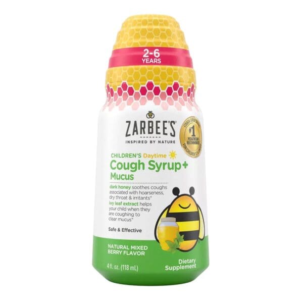 Zarbee's Children's Daytime Cough Syrup + Mucus